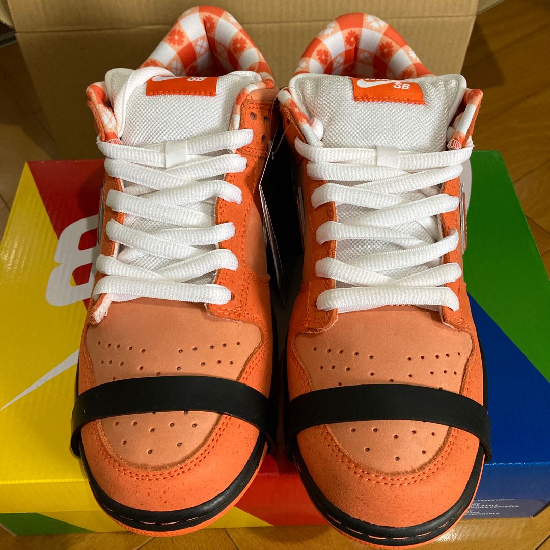 Concepts x Nike SB Dunk Low SP "Orange Lobster" Orange Lobster/Black FD8776-800 27.5cm