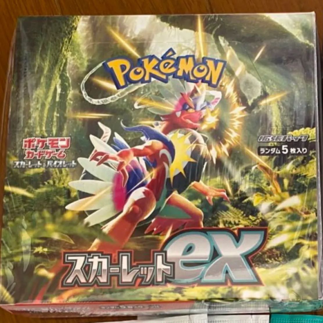 Scarlet ex unopened box PK-121 1BOX