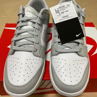 Nike Dunk Low "Grey Fog" Grey Fog/Ho Wight DD1391-103 28cm