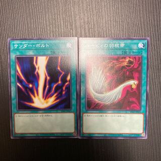 サンダー・ボルト ハーピィの羽根帚　2枚　