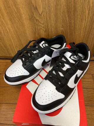 Nike Dunk Low Retro Ho Wight/Black Wight DD1391-100 24.5cm