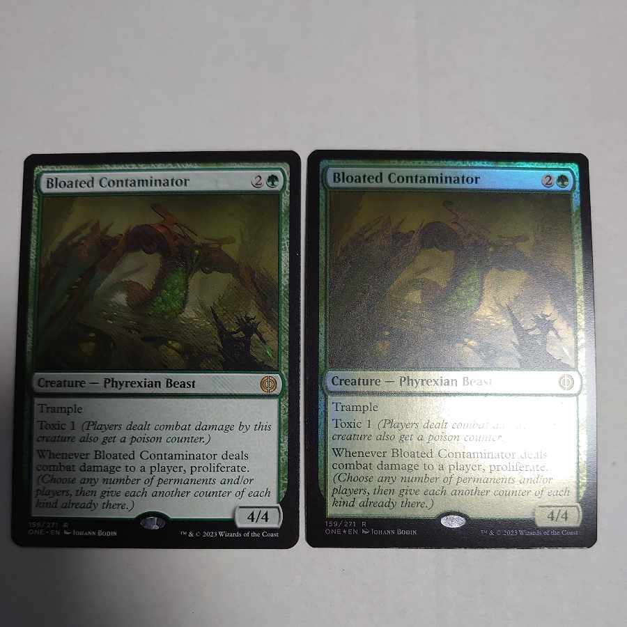 Puffy Contaminator, set of 2 foil & normal