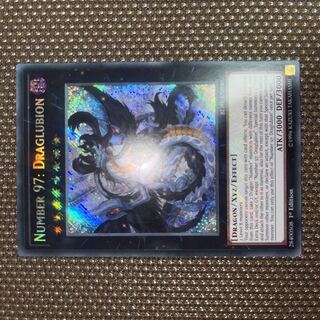 Yu-Gi-Oh! Number 97: Draglubion EU Edition (English) Siku 1st 1 copy
