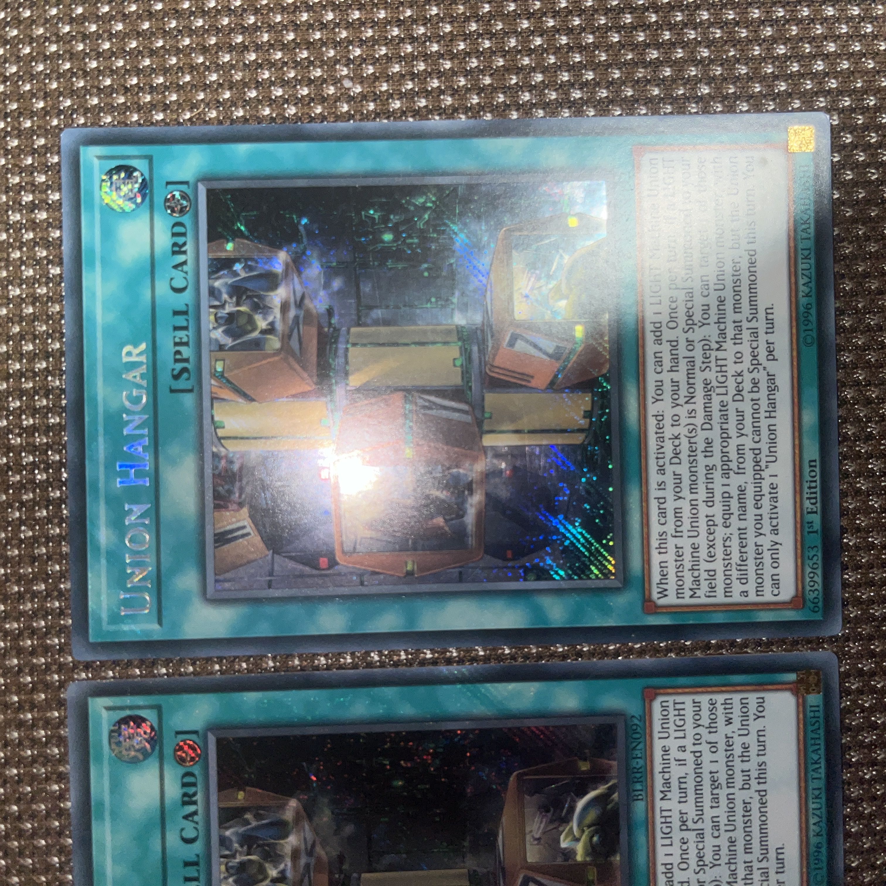 Yu-Gi-Oh! Union Hangar EU version (English) Siku 1st 3 copies