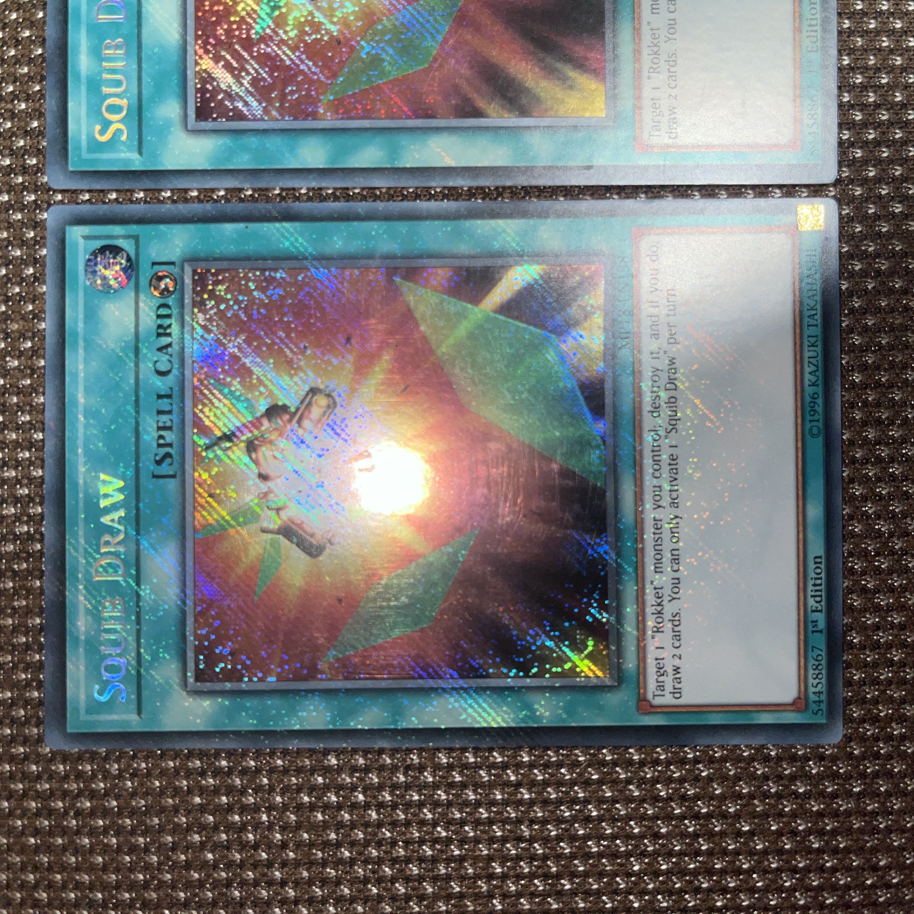 遊戯王 スクイブ・ドロー EU版(英語) シク 1st 3枚