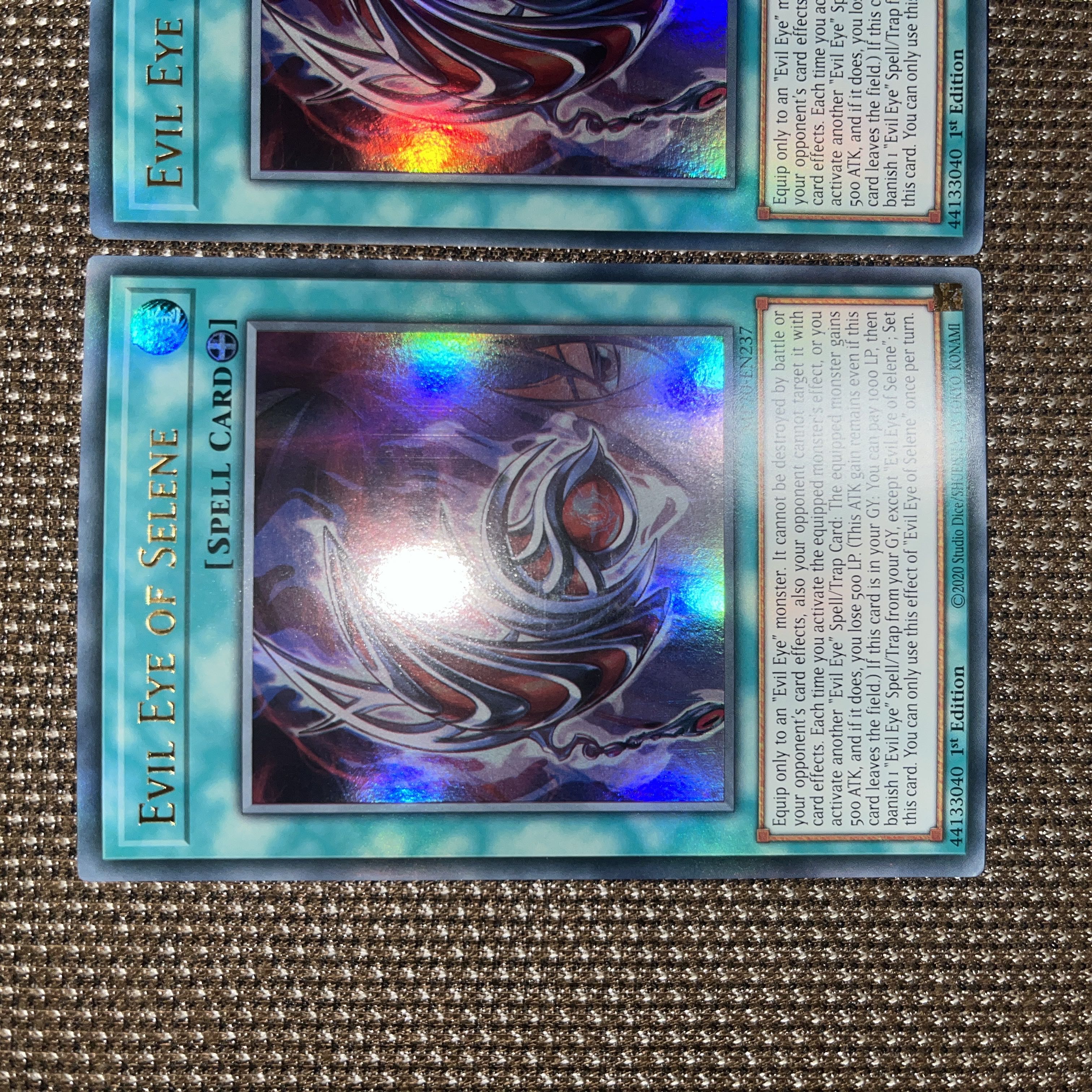 Yu-Gi-Oh! Evil Eye of Selene EU Version (English) Ultra 1st 3 copies