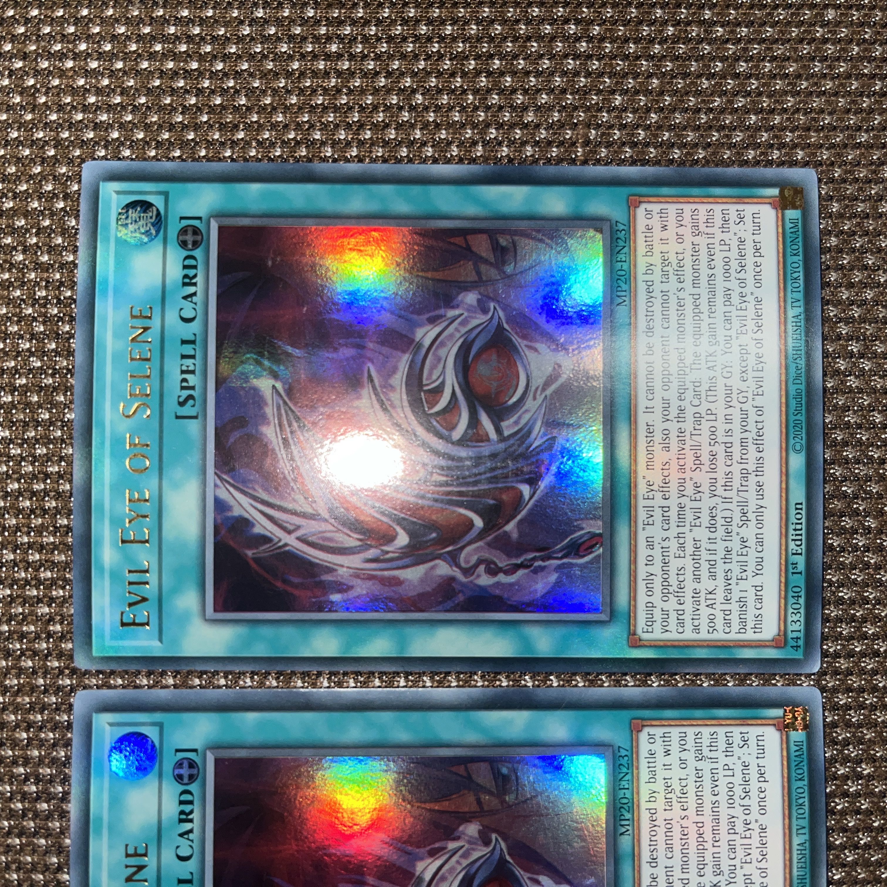 Yu-Gi-Oh! Evil Eye of Selene EU Version (English) Ultra 1st 3 copies