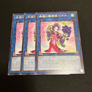 森羅の舞踏娘 ピオネ レア JP051 3枚　特価品