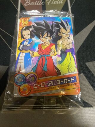 ドラゴンボールヒーローズ 初代アバターカード 未開封