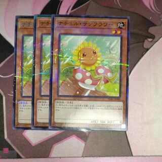 Naturia Sunflower Parallel Normal JP060 3 copies 3枚