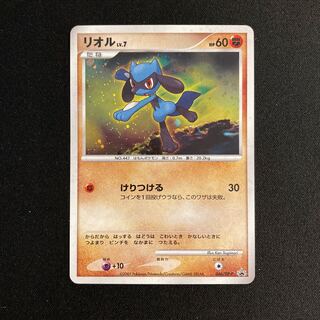 h263 Riolu LV.7 Kira Promo Pokemon Treasurer