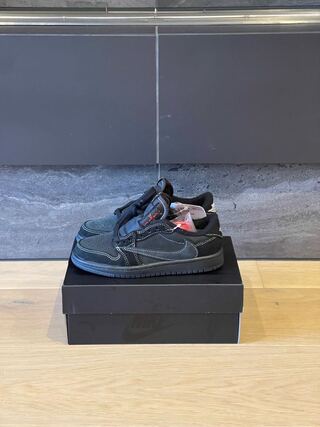 Travis Scott x Nike Ps Air Jordan 1 Low OG "Black/Phantom" DO5442-001 23cm