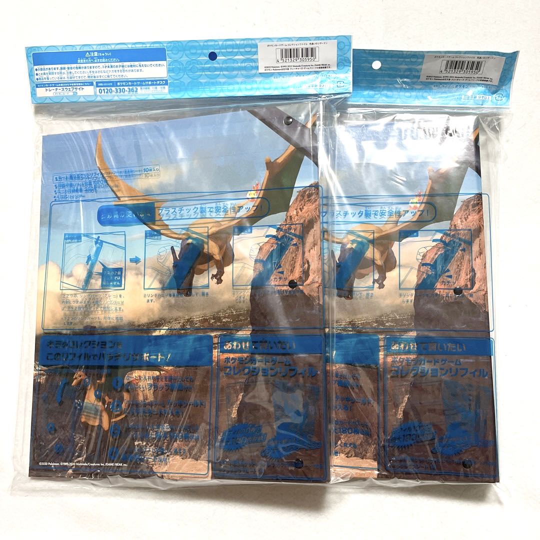 Pokémon Charizard collection file x 2 items