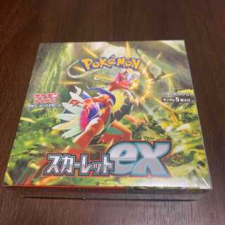 ポケモンカード　スカーレットex 1BOX シュリンク付き