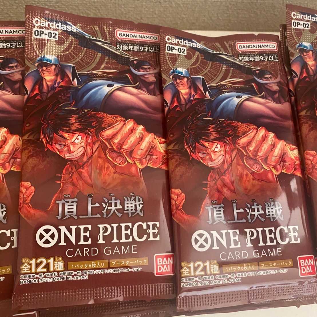 One Piece Card Game Flareon Pack Summit Battle [OP-02] 30 Packs