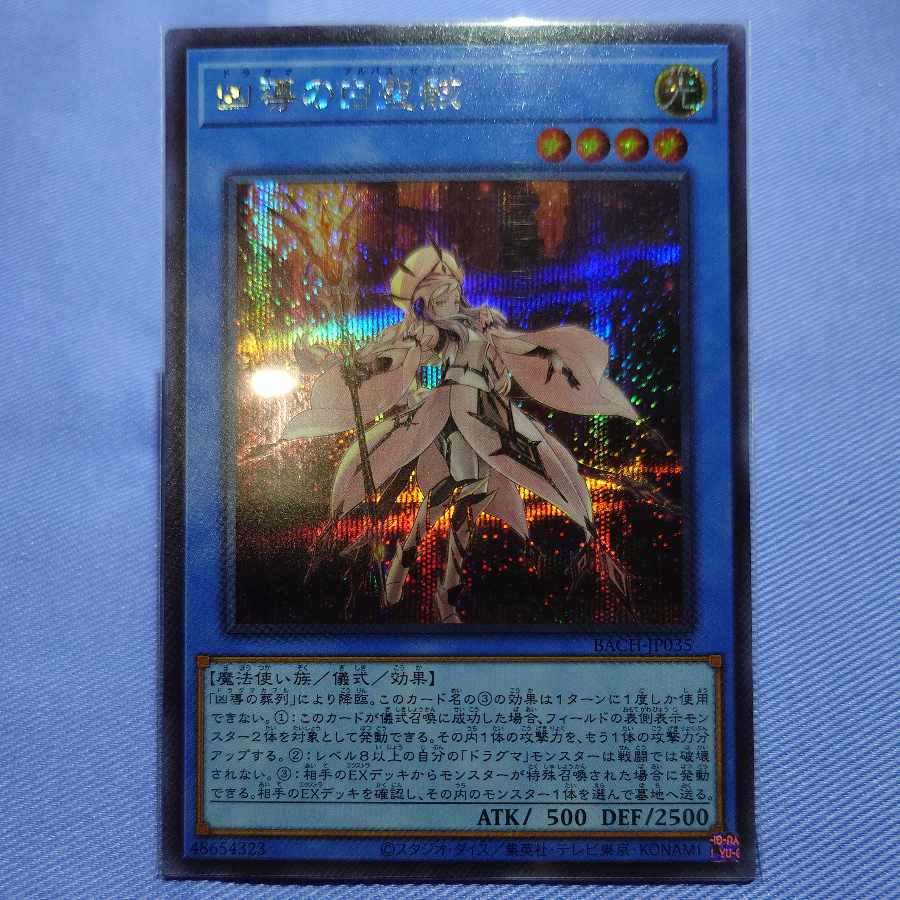 White Sacred Wreckage of the Wicked Leader Secret Rare JP035