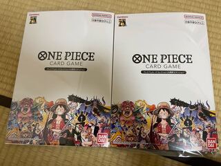 Set of 2 ONE PIECE CARD GAME ONE PIECE CARD GAME Premium Card Collection 25th Anniversary Edition Limited New Unused Unopened