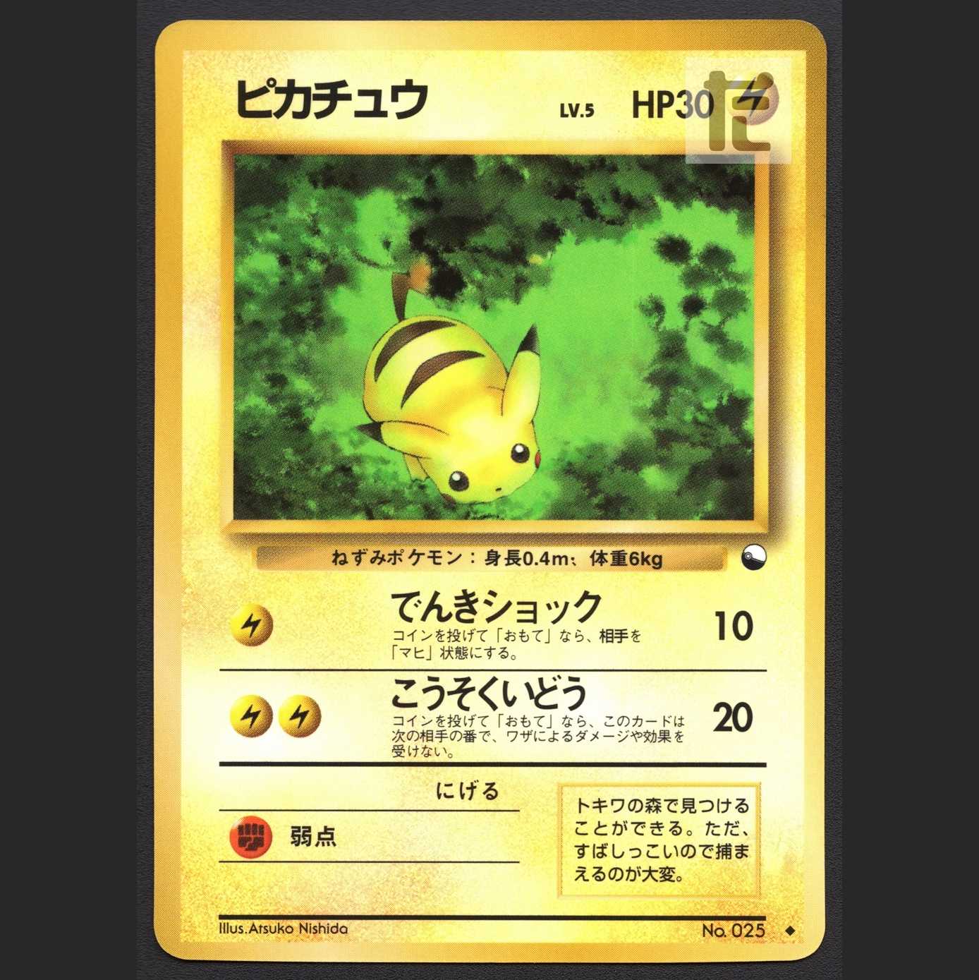 ピカチュウ LV.5 拡張シート【ニア】旧裏/管理:MP4142