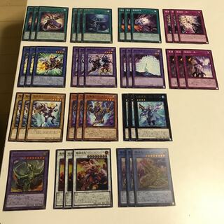 魔鍵　デッキパーツ　キラ7枚　全40枚