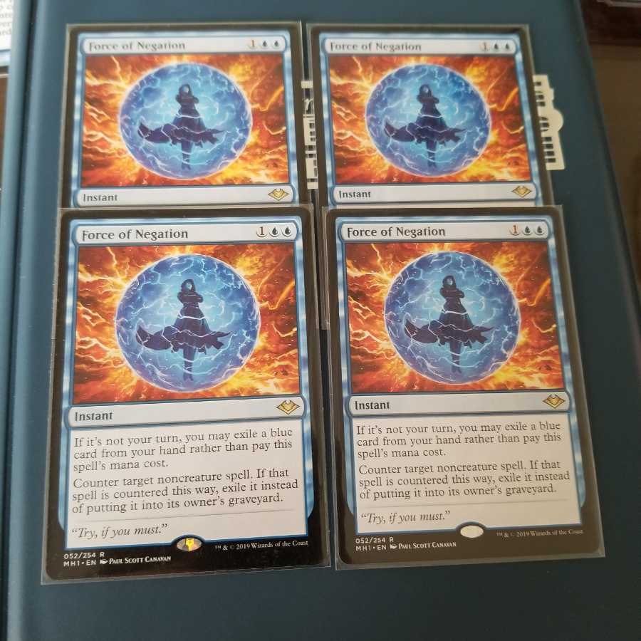 否定の力　英語4枚　NM+　半日限定