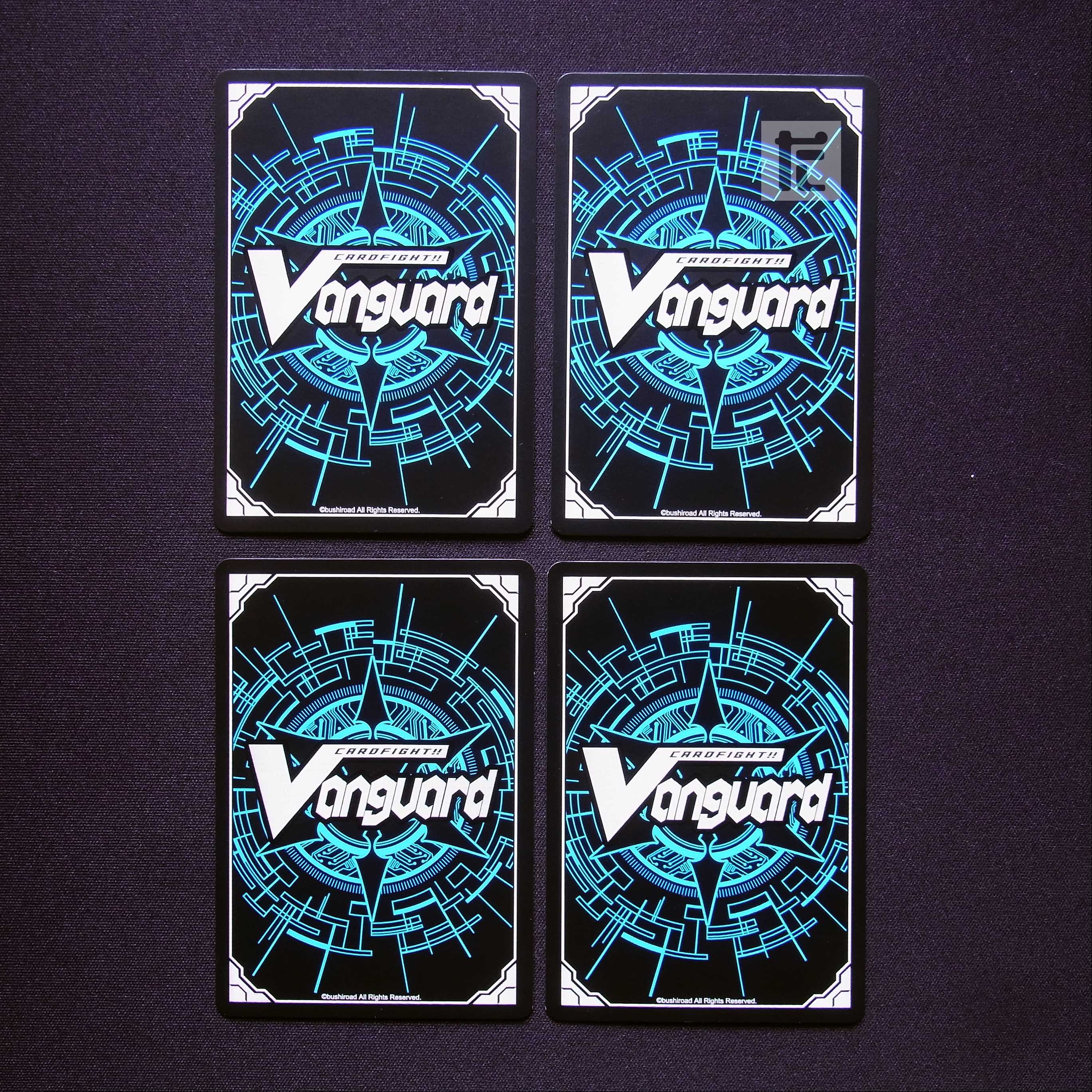 Silver Thorns Dragon Empress Rukie "Я" RRR Set of 4 /Control:MS0467W