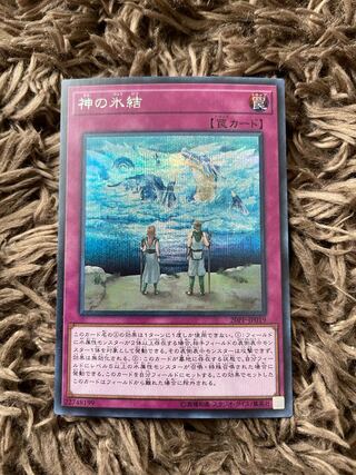 The Ice-Bound God Secret Rare JP019