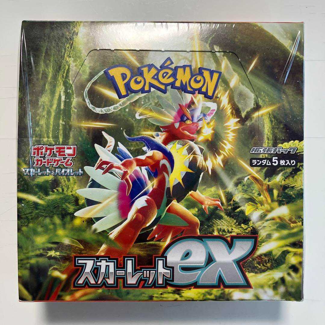 Pokemon card Pokemon Scarlet box with shrink