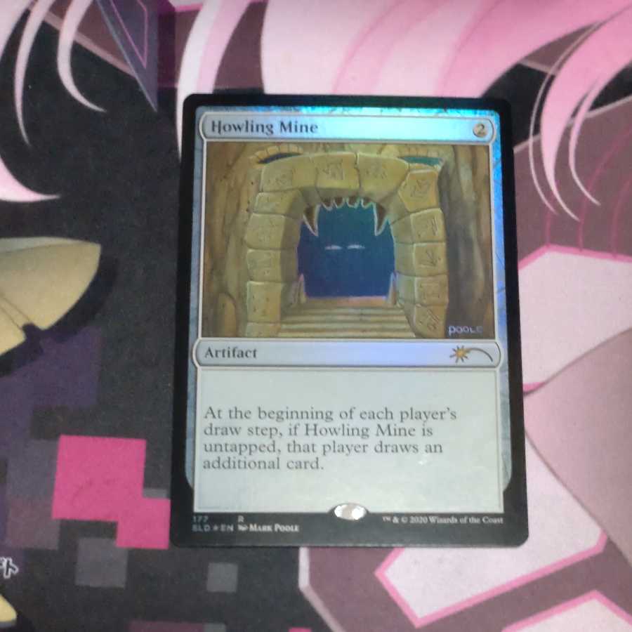 吠えたける鉱山 secret lair Foil