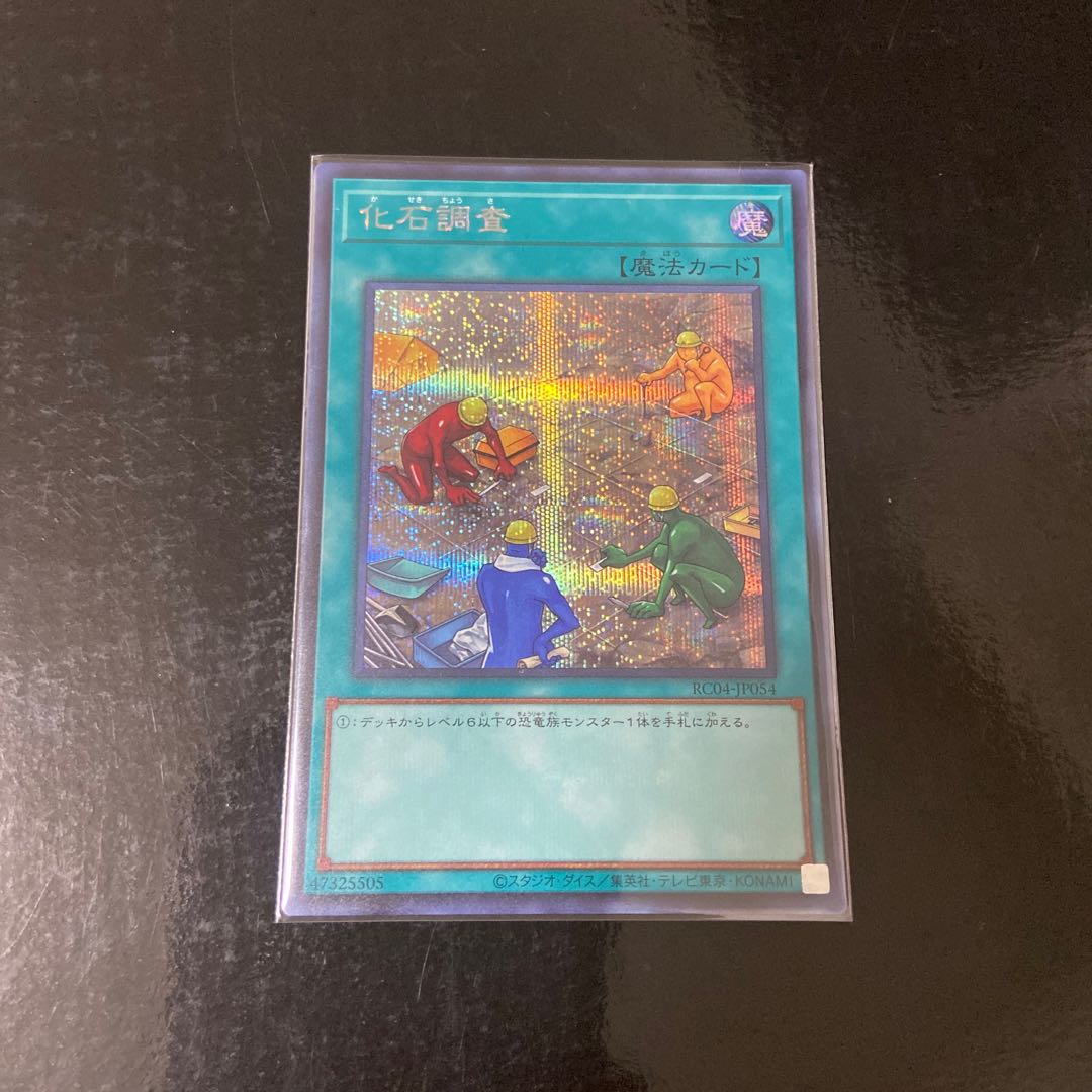 Fossil Dig Secret Rare JP054