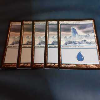 CSP・冠雪の島　英5枚a