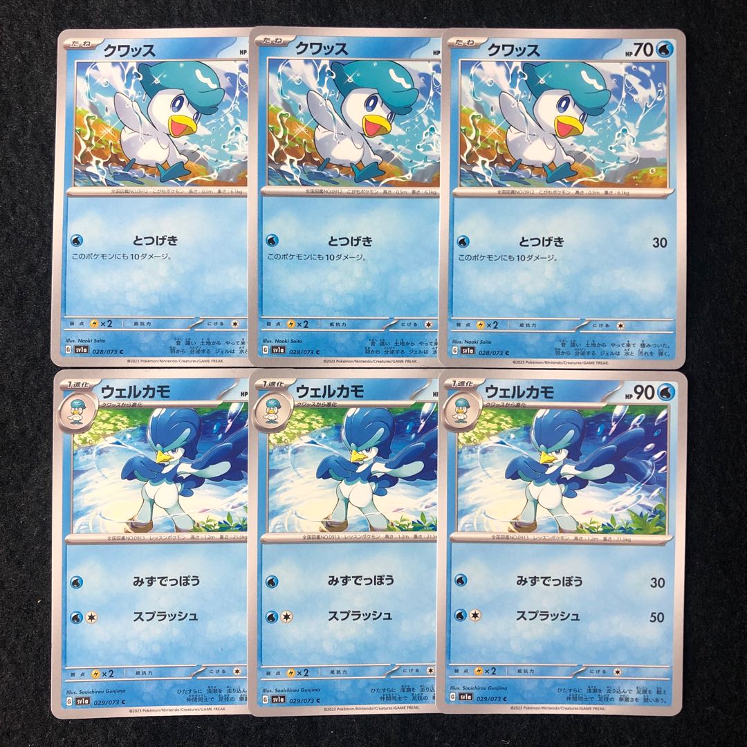 Quass C 028/073 Welchamo Total: 6 sheets