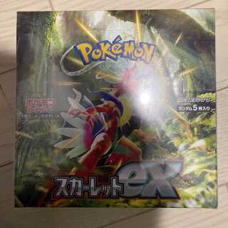 シュリンク付 スカーレットex未開封BOX