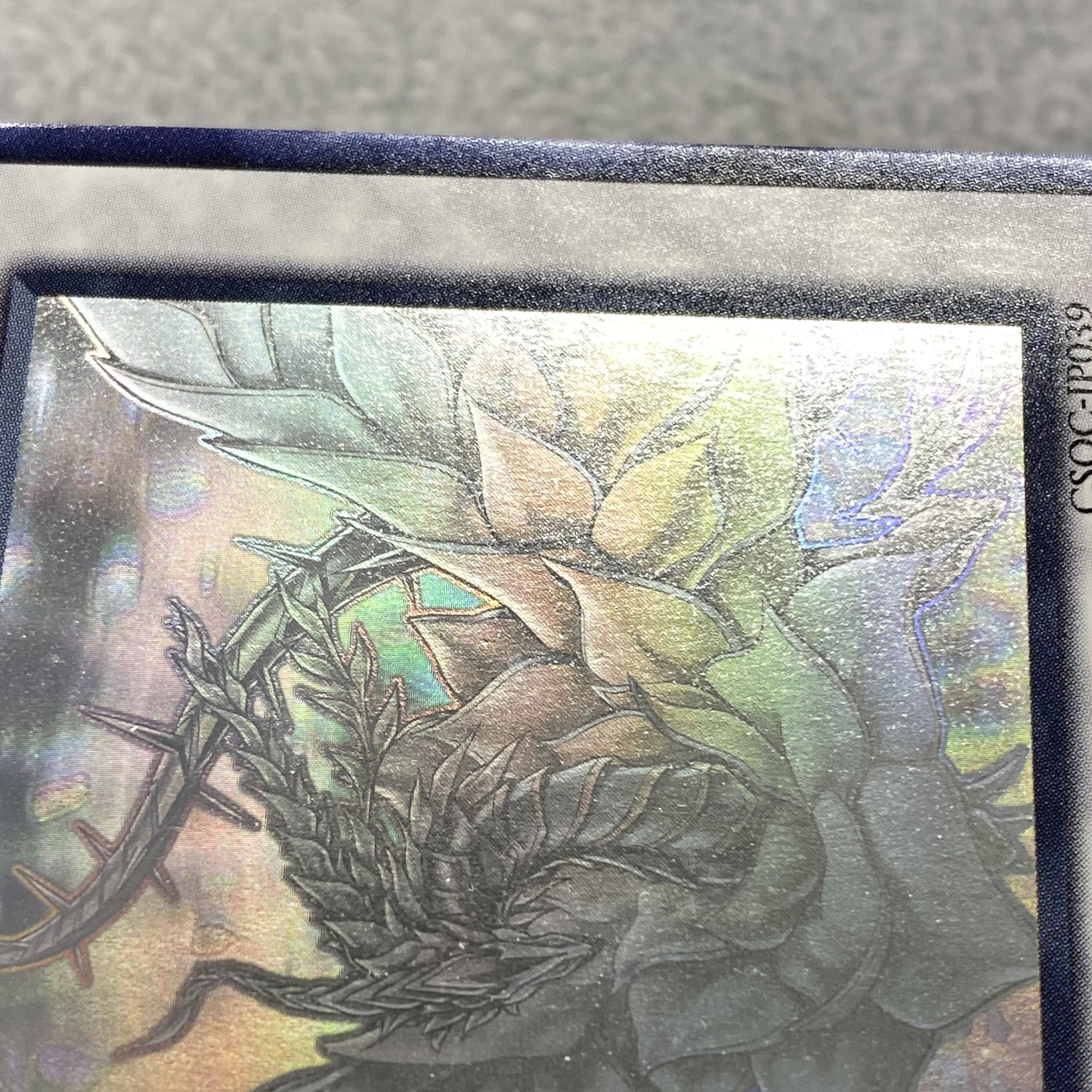 Black Rose Dragon holographic rare JP039