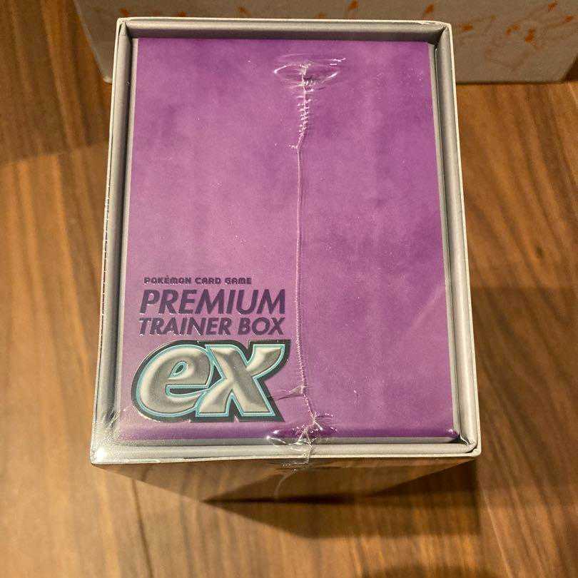 Premium trainer box ex BOX New, unopened, with shrink wrap.