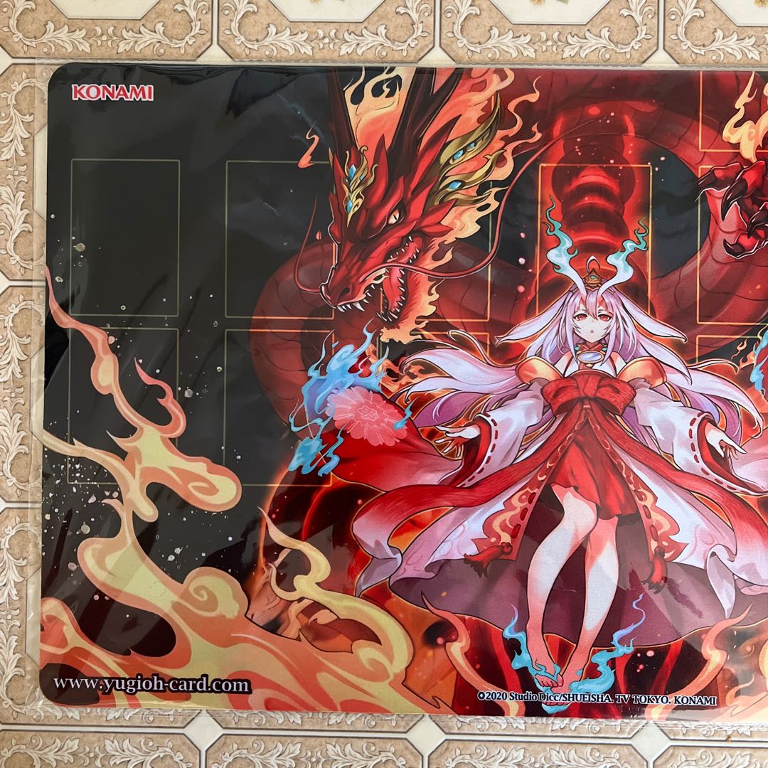 遊戯王プレイマットWCQ2023倶利伽羅天童の通販 ママミヤ