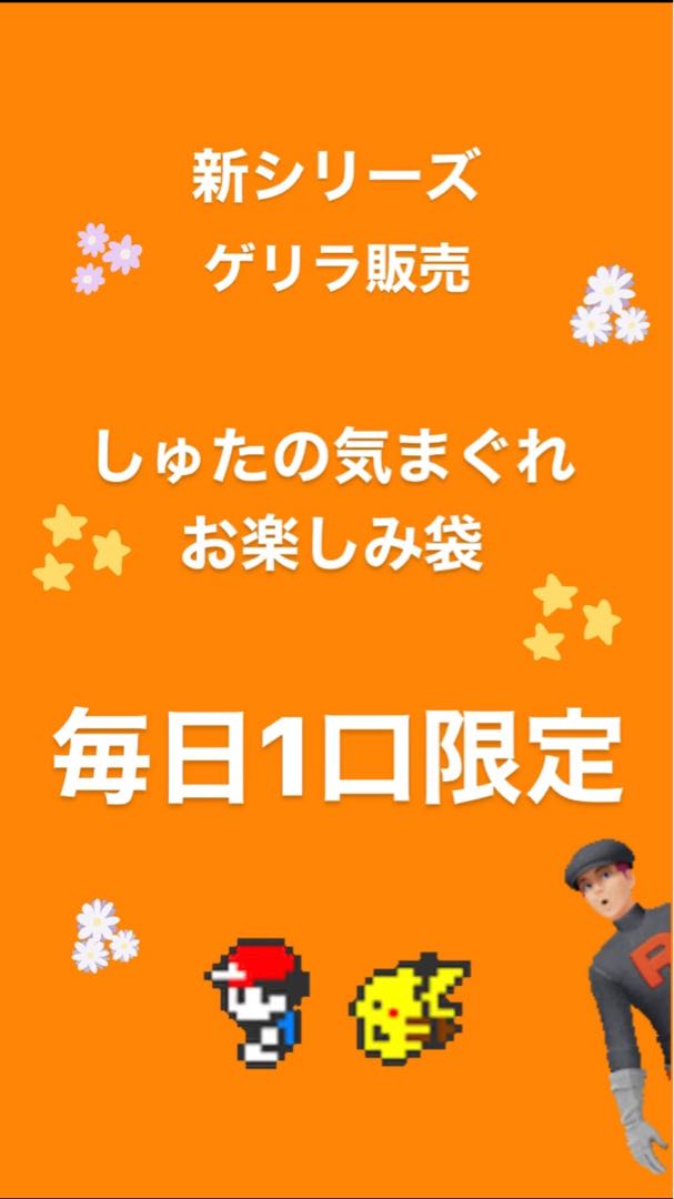 【新シリーズゲリラ販売】しゅたの気まぐれお楽しみ袋 1枚