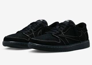 Travis Scott x Nike Air Jordan 1 Low OG "Black/Phantom" DM7866-001 26.5cm