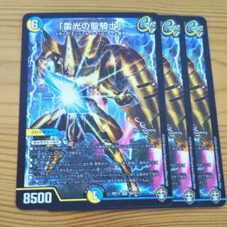 「雷光の聖騎士」 ライトニングソードパラディン 3枚