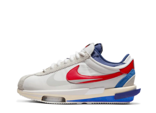 Sakai x Nike Zoom Cortez Sp "HoWight and University Red" DQ0581-100 27.5cm