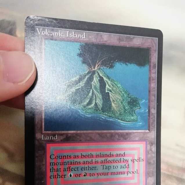 Volcanic Island LEB ベータ β 左上ダメージ有り