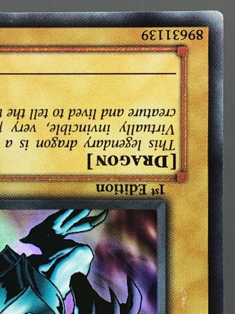 Yu-Gi-Oh! Blue-Eyes White Dragon Asia 1st Ultra