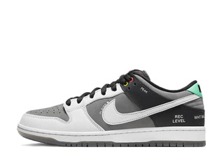 Nike SB Dunk Low Pro Iso "Cam Coda" Smoke Grey/Pure Platinum Off Noah Green Globe Light Crimson Opti Yellow CV1659-001 27cm