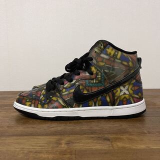 Cncpts x Nike SB Dunk High "Stained Glass" 26.5cm