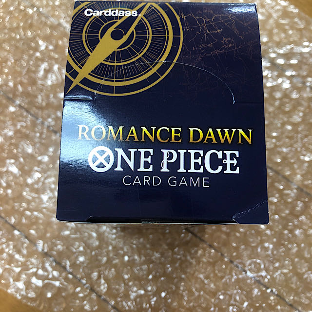 【新品未開封】テープ付き ワンピースカード ロマンスドーン 1 Box