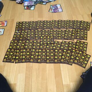 限定スリーブ　使用済み