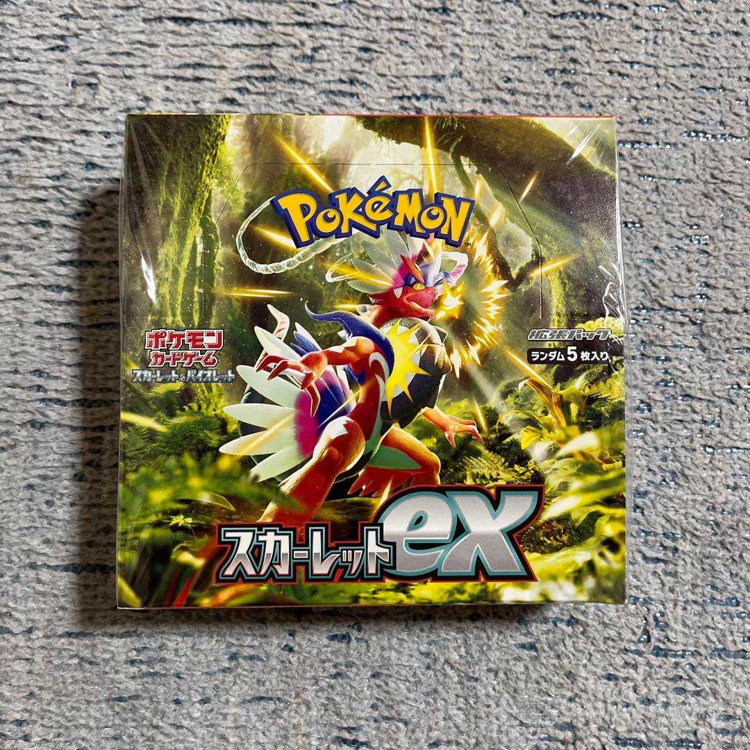ポケモンカード  スカーレットex 1BOX  新品未開封品