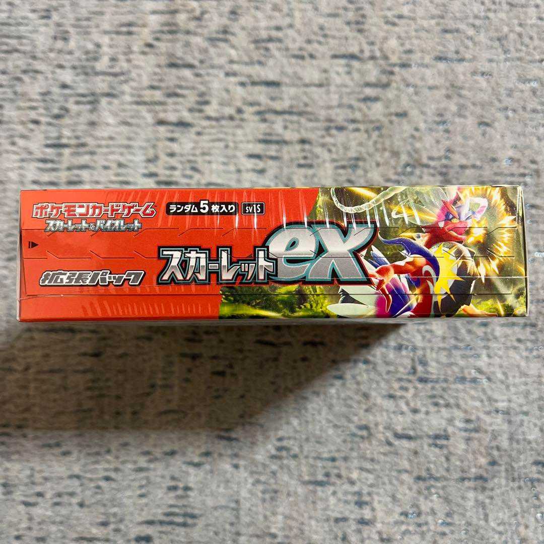 ポケモンカード  スカーレットex 1BOX  新品未開封品