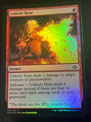 邪悪な熱気 コモン 145/303 モダンホライゾン2 Foil 3枚セット