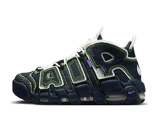 Serena Williams Design Crew x Nike Air More Uptempo "Dark Obsidian" Dark Obsidian/Summit HoWight/Space Purple DX4219-400 27.5cm