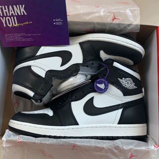 NIKE AJ1 High '85 Black/White 27.5cm